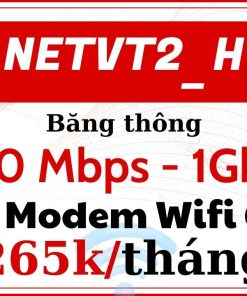 Gói internet Viettel NETVT2_H