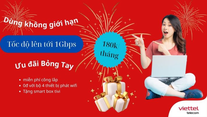 Lắp mạng Viettel 1Gbps